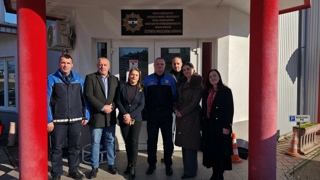 Delegacija Općine Velika Kladuša posjetila Policijsku upravu IV