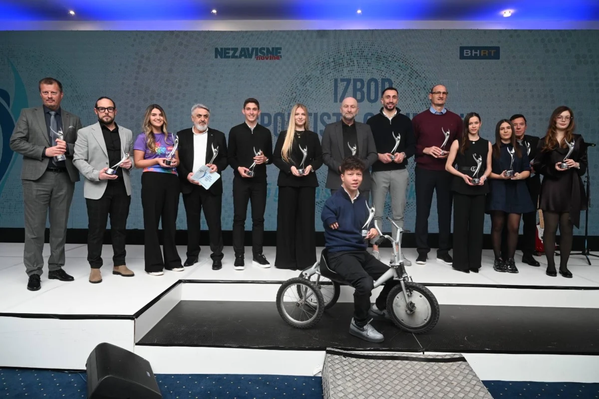 Sportisti 2025. godine su Lana Pudar i Edin Atić